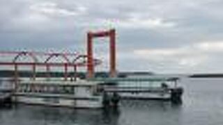 仲間川の遊覧船です