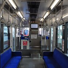 伊予鉄道車内