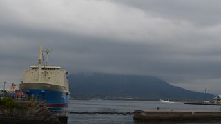 薩摩随一の名所、桜島