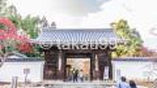 渡月橋、嵯峨野 竹林の道、野宮神社、常寂光寺の後に二尊院に立ち寄りました。