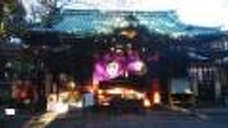 落ち着いた雰囲気のある神社