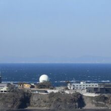 ぼんやりだけど釜山が写っているんです