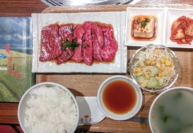 おいしい黒毛和牛焼肉ランチ