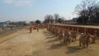 きれいに整備された公園です。