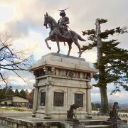 仙台城跡を含む青葉山の公園