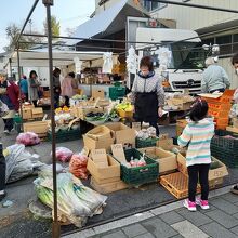 野菜や果物部門。