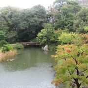小笠原藩時代の庭園ではないのですね。
