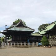 関東大震災後に社殿が再建された