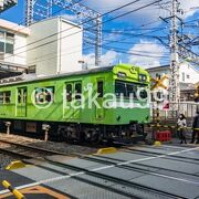 運行していた列車の車両はちょっとレトロな昭和の雰囲気が漂っていました。