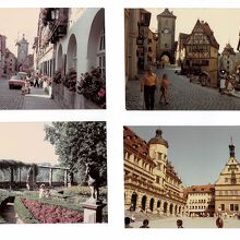プレーンライン、市庁舎とマルクト広場など（1975年8月）、