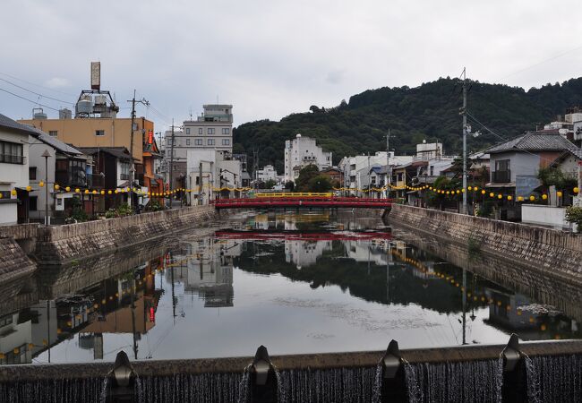 普通の川ですね