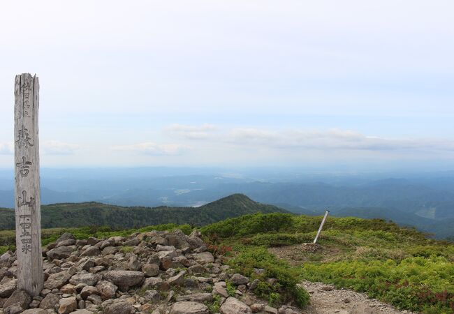 ゴンドラを使って山頂まで、そこから山人平まで往復しました。