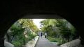 堀川清流の遊歩道歩きもなかなかいい