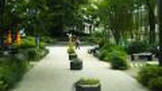 都会のオアシス