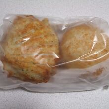 ほたほた揚げとカニマヨボール