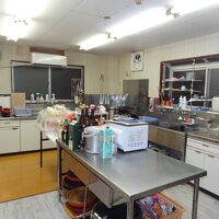 調理室。自炊ができます。
