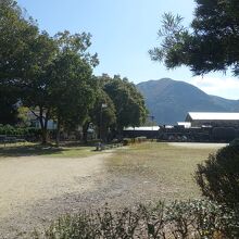 湯の坪街道から見たSL