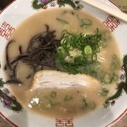 濃いとんこつラーメン