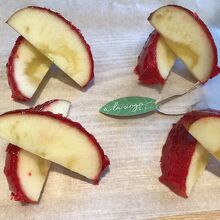 綺麗に切り分けてくれました