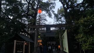 都会の喧騒を忘れさせる佇まい