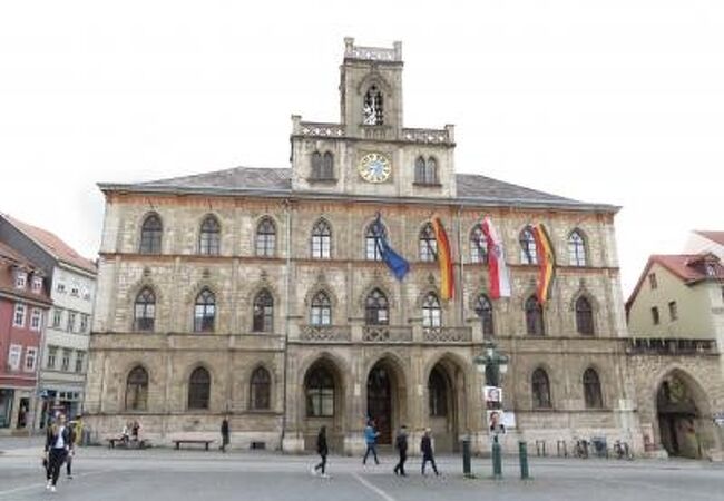 2019年5月Weimar ヴァイマール Rathaus 市庁舎♪