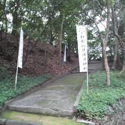 和歌山城の敷地内にあります