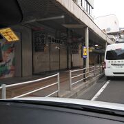 1月18日車を停めてみました