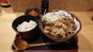 苫小牧駅近くの御蕎麦屋さん