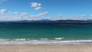 冬の海岸は風が激しかったけど美しさは健在でした！