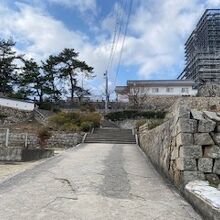 城跡の様子です。