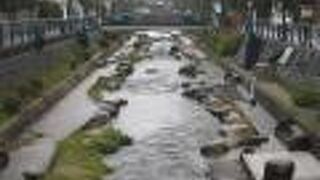 JR玉造温泉駅から温泉街まで、通しで歩くのがお勧めです
