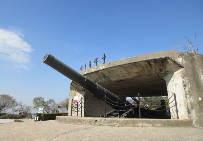 丘にあることから眺望もよくて、金門島まで眺めることができました。