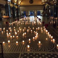 クリスマスのロビーです。