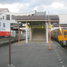 浜田駅にて