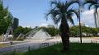 噴水が豪快でした