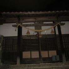 辻の宮八幡宮本宮の様子