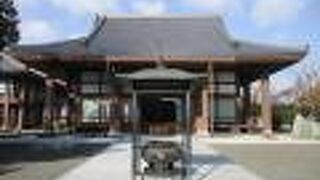 由緒ある曹洞宗の寺院です