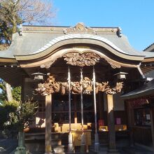 神社の様子。