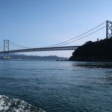 観潮船から見た大鳴門橋