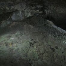 洞内富士の様子