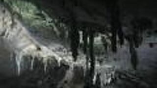 鍾乳洞内らしい作品の一つといえるでしょう