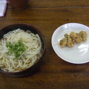 高松駅で早朝から営業している平日限定讃岐うどん