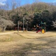 城跡へと続く登山道の中腹