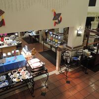 上階から見たレストラン