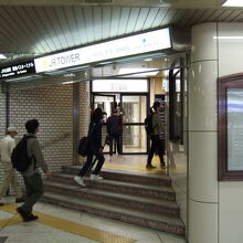 東豊線さっぽろ駅横にも入り口があります