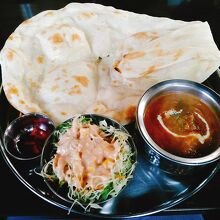 チキンカリーのセット750円