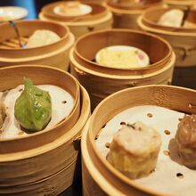 セイロに入った点心