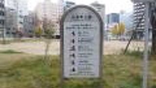 元は、旧博多駅の構内です。