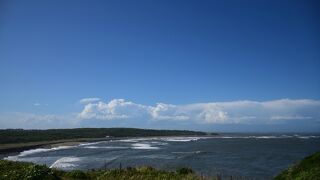 銚子半島の最東端の犬吠埼