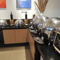 朝食　メニューの数はまずまず